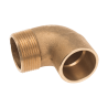 Conex Bänninger Kolano 90° Brąz do lutowania 22x1/2″ GZ 4092G022004000